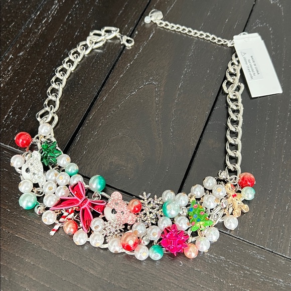 Betsey Johnson Festive Holiday Necklace - Picture 8 of 10